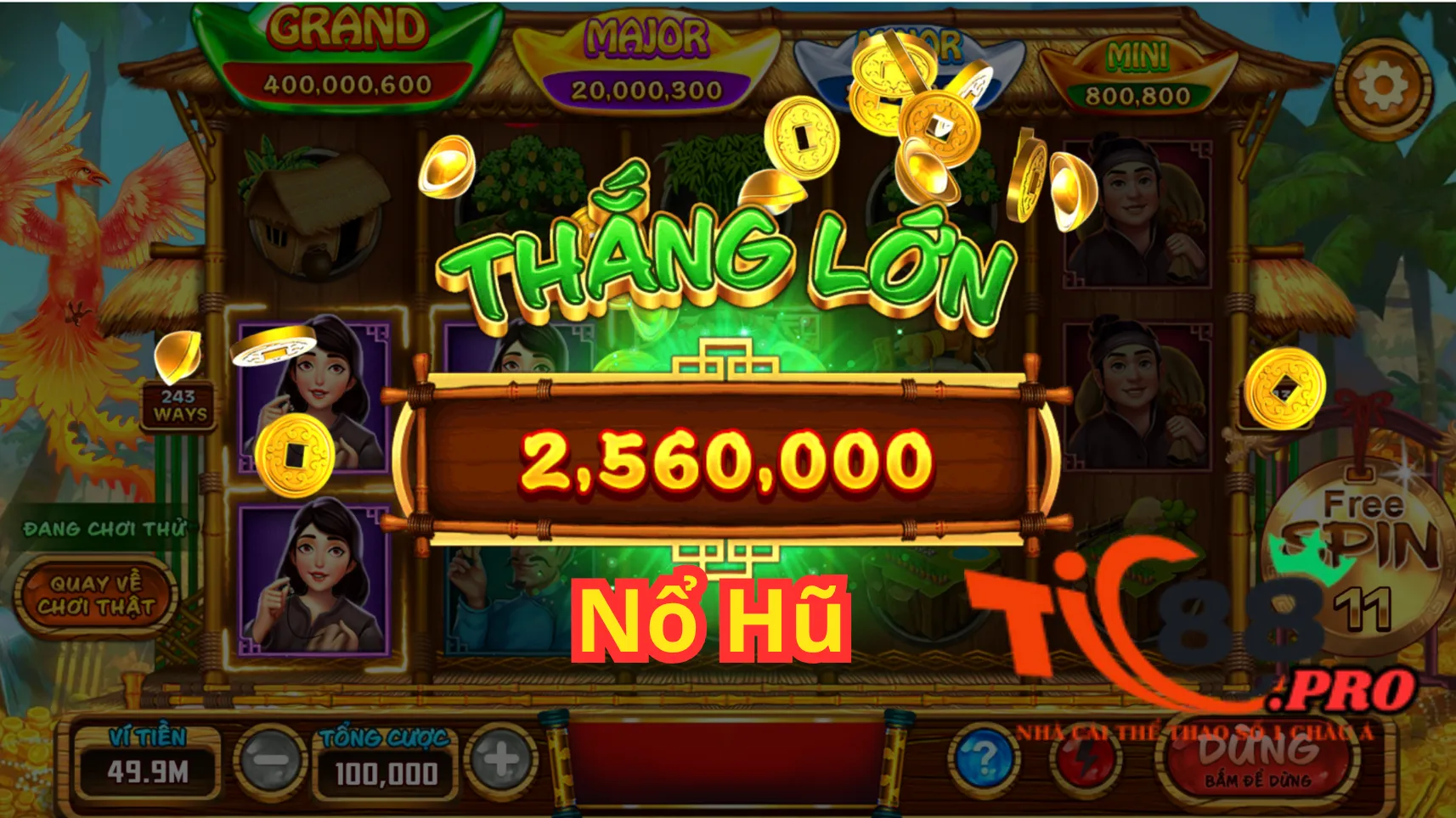 Giới thiệu tổng quan về game nổ hũ Tic88